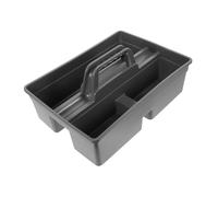 NUOBESTY Boîte à Outils de Nettoyage Organisateur de Nettoyage Plateau à Outils Organisateur de Panier de Nettoyage avec poignée Panier de Rangement avec poignée PP Grey