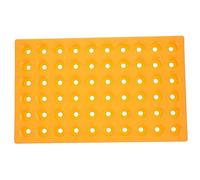 NUOBESTY Boîte de Finition CNC organisateurs Peu forets Organiser étui Organisateur d'embouts Titulaire des Bits de perceuse Porte-Outil Porte-Embout pour perceuse Plastique Orange