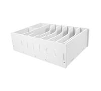 NUOBESTY Boîte de Rangement Multi Compartiments pour Billets et Organisateur de Bureau Pratique et Cases pour Classement et Stockage Administratif