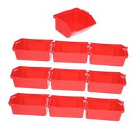 NUOBESTY Boîte de Rangement Plastique Conteneur de Stockage Outils Organisateur Durable pour Atelier et Maintenance Facile