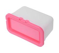 NUOBESTY Boîte de Rangement pour Capsules de Lessive 1 Pièce Plastique Transparent Compact avec Couvercle pour Buanderie Stockage Pratique des Dosettes et Booster de Parfum Rangement