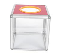 NUOBESTY Boîte Transparente de Tirage Au Sort Urne de Dons Boîte à Cartes pour Bureau et Événements Résistante et Légère pour Loterie et Vote