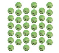 NUOBESTY Boîtes D'étiquettes Autocollantes Kit de 3 en Pvc Vert Résistantes à la Mousse pour Paniers de Plantation Hydroponique, Résistantes la Mousse, Jardin