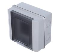 NUOBESTY Boîtier de Protection Distribution Voies Étanche avec Rail Verrouillable pour Station de Charge et Usage Intérieur Extérieur
