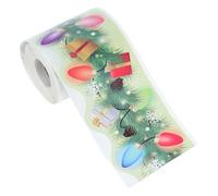 NUOBESTY Bordure de Tableau Noël Autocollante DIY Décoration Festive pour Salle de Classe Maison Bureau Adhésif Résistant et Facile à Installer Stickers Muraux pour Tableau Affichage