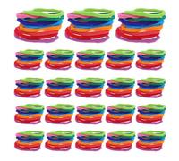 NUOBESTY Boucles Élastiques pour Métier à Tisser Maniques Kit de Recharge 288 Pièces Multicolores Boucles de Couture Résistantes pour Loisirs Créatifs Dessous de Plat et Projets DIY