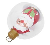 NUOBESTY Boule de Noël Gonflable LED 60cm en PVC pour Jardin Extérieur