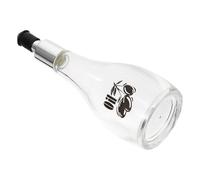 NUOBESTY Bouteille Spray Huile Plastique 50 Ml Transparente Anti-Fuite Entonnoir Cuisine Distributeur d'Huile Précis pour Salades et Pâtisserie