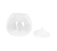 NUOBESTY Bouteille Verre Transparent avec Couvercle pour Terrarium Micro Paysage DIY Contenant Écologique pour Plantes Intérieur Décoration Bureau et Maison Style de Couvercle Aléatoire