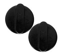 NUOBESTY Boutons De Commande Du Poêle à Gaz 2 Pièces En Plastique Remplacement Du Bouton De Cuisinière Ergonomique Contrôle Précis Adaptés à La Cuisson Domestique