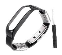 NUOBESTY Bracelet de Montre Remplaçable pour Montre Touch Élégant Durable de Poignet Compatibles Noir Accessoire Chic pour Style Unique
