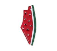 NUOBESTY Broche Accessoire Adorable Pastèque et Polyvalente en Alliage de Zinc Légère pour Paquet et Chapeaux, pour Toute Collection de Bijoux Estivale