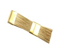 NUOBESTY Brosse de Nettoyage pour Embout de Ponceuse à en Cuivre Plat Densément Filée Outil Professionnel pour Machine à Poncer Accessoire Nail Art Portable pour Salon et Usage
