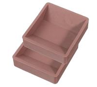 NUOBESTY Butée De Roue en Caoutchouc pour Meubles Et Lits, Coupelles en Caoutchouc Anti-Bruit, Large Taille Marron, Lot De 2 Pièces, Protection Sol Meubles Instables