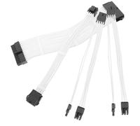 NUOBESTY Câble Alimentation ATX Broches Broches Câbles Kit De Rallonge pour Carte Mère Et Carte Graphique