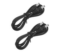 NUOBESTY Câble de Connexion Ponceuse à Ongles 2 Pièces 1 Mètre Noir Compatible Précise Résistant pour Appareil Manucure pour Usage Maison et Sessions Nail Art