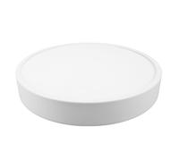 NUOBESTY Cache plafonnier ultra fin : abat-jour de rechange en plastique de 30 cm/11,8 po, design moderne et rond, idéal pour un couloir, une cuisine ou un bureau.