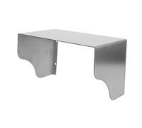 NUOBESTY Cache-prises en Acier Inoxydable Étanche Résistant la Pluie pour Sonnette Extérieure et Borne de Recharge Électrique, Protection Solaire pour Prise, Installation Facile, Usage