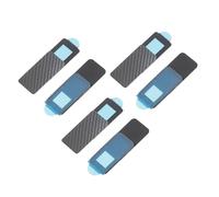 NUOBESTY Cache Webcam Coulissant Facile à Ouvrir et Fermer 6pcs pour Ordinateur Portable Ne Gêne Pas la Fermeture du Pc en Abs Noir Protège Votre Vie Privée Efficacement