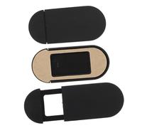 NUOBESTY Caches Webcam De Confidentialité pour Téléphone Et Ordinateur Portable, Lot De 3 Pièces, Design Mince Et Mini, Protection Vie Privée, Couleur Noire, Usage Bureautique Et Mobile