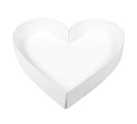 NUOBESTY Cadre de Ballon Forme de Cœur Transparent pour Décorations de Mariage et Anniversaire Boîte à Ballons Durable et Réutilisable pour Événements Festifs