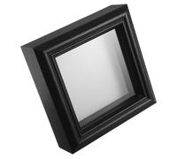 NUOBESTY Cadre d'Exposition pour Insectes 152X152 CM Boîte à Spécimens Carrée Noire Verre Véritable Vitrine Creuse pour Lépidoptères et Collection de Spécimens pour Projets Scolaires