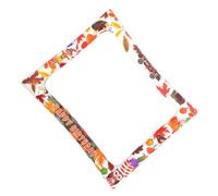 NUOBESTY Cadre Photo Gonflable Thanksgiving en PVC 75X65 CM Accessoire Photo à Thème Automnal pour Photomaton Fête D’Automne Intérieur et Extérieur Décoration Festive Légère et Facile à