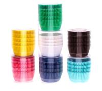 NUOBESTY Café, Rose, Blanc, Jaune, Vert, Bleu Ciel, Bleu) pour Pâtisserie, Cuisson au Four, Ustensiles de Cuisson Maison