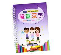 NUOBESTY Cahier de Pratique Multistyle avec Rainures Cahier de Calligraphie pour Garçon Fille Chinois