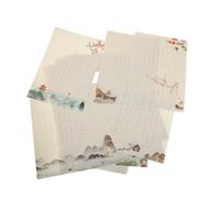NUOBESTY Cahier Exercices de Calligraphie Chinoise pour Garçon Fille Carnet Entraînement avec Feuilles de Calligraphie Traditionnelle de Poésie Song Papier Résistant Tracé Simplifié pour