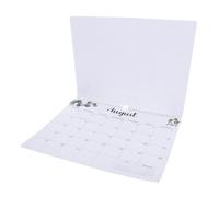 NUOBESTY Calendrier Mural Mensuel 2027-2028, Organisateur, Double Reliure | Grosse Surface de Planification, Fixation Murale Sûre, Crochet Flexible, Usage Bureau et Maison