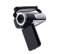 NUOBESTY Caméscope Mini Dv 16mp Écran 2 Pouces Noir, Enregistreur Vidéo Portable Compact, Zoom Numérique 16x, Vidéo Vlog Mobile pour Utilisateurs Polyvalents