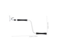 NUOBESTY Canopy Awning Crank Handle Metal Pole with Hook Replacement for Patio Porch Side Awnings Outdoor Indoor