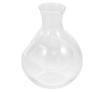 NUOBESTY Carafe à Vin en Verre Transparent Petit Format, Carafon Japonerie pour Aération et Décantage, Bouteille Décorative Polyvalente pour Whisky et Vin, Service de Boissons Domestique