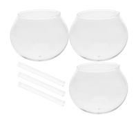 NUOBESTY Carillon Éolien Japonerie en Verre Transparent 8 CM Kit DIY 6 Pièces avec Tubes Sonores Décoration Extérieure Jardin et Maison Carillon Commémoratif et Artisanat Créatif