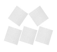 NUOBESTY Carreaux de Miroir Autocollants 5 Mm, 5 Feuilles Argentées Réfléchissantes, Mosaïque DIY pour Décoration Murale, Boule Disco, Fête et Loisirs Créatifs, Carrés de Mosaïque