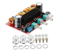 NUOBESTY Carte Amplificateur Audio Canaux Module Stéréo avec Contrôle du Volume Amplificateur De Puissance pour Home Cinéma pour Enceintes DIY