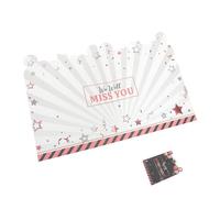 NUOBESTY Carte de Retraite Extra Large Carte Adieu Souvenir pour de Départ avec Messages Personnalisés pour Femme et Homme