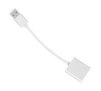 NUOBESTY Carte Son Adaptateur pour Écouteurs Convertisseur De Prise Casque Câble Audio Moniteur Barre De Son Adaptateur pour Casque D'Ordinateur Mini Convertisseur Dv Changeur De Son