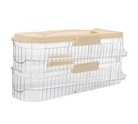 NUOBESTY Casier à Œufs Pour Réfrigérateur Support De Stockage Plateau Organisateur Distributeur Récipient De Rangement