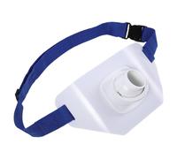 NUOBESTY Ceinture de Combat de Pêche Ventrale Réglable 360° avec Cuvette | ABS Blanc, Trou 40 Mm/2,2 Pouces, Support Lombaire Rembourré, pour Marlin et Pêcheurs en Mer