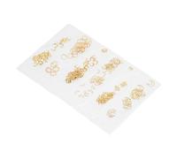NUOBESTY Cellules de Alliage Remplisseurs Époxy pour Création de Bijoux et Artisanat Diy Décorations Colorées et Durables
