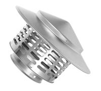 NUOBESTY Chapeau de Cheminée Acier Inoxydable Couvercle de Protection la Pluie pour Cheminée Extérieure Installation Facile Design Élégant pour Évacuation Rapide et Protection les