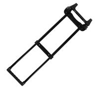 NUOBESTY Chariot de Courses Pliable en Alliage D'aluminium, Léger et Solide, avec Poignée Télescopique Ergonomique, Capacité Grosse pour Shopping, Voyages et Déménagements, Diable Compact