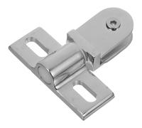 NUOBESTY Charnière Pivotante Pour Porte De En Verre Double Ouverture 7.90X7.70X2.00Cm Avec Pivot Supérieur Et Inférieur Quincaillerie Salle De Bain Pour Porte De Salle De Bain