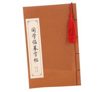 NUOBESTY Chinese Calligraphy Practice Book For Beginners Smooth Ink Absorbing Paper Portable Hard Pen Tracing Pad For Chinese Character Handwriting Exercises