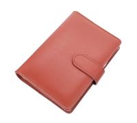 NUOBESTY Classeur Budget avec Pochettes Zippées Organisateur PU Carnet Budget Pochette Étanche pour Suivi Finance et Économies pour Cash Binder et Scrapbook