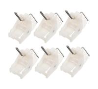 NUOBESTY Clip D'étagère De Congélation 6pcs Réfrigérateur Commercial Réfrigérateur Clipt-étagère Refrigérateur Pièces Accessoires Clip D'étagère Commerciale Pour Réfrigérateur