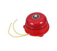 NUOBESTY Cloche Alarme Manuelle Cloche de Sécurité Électrique Rouge pour Maison et École Détecteur Alarme Polyvalent Dispositif de Sécurité Incendie