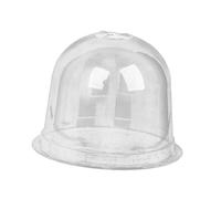 NUOBESTY Cloche De Pépinière Transparente en PVC pour Plantes D’extérieur, Dôme De Jardin Réutilisable, Mini Dôme Protecteur Léger pour Culture en Serrage, Protection Antivent Et Froid